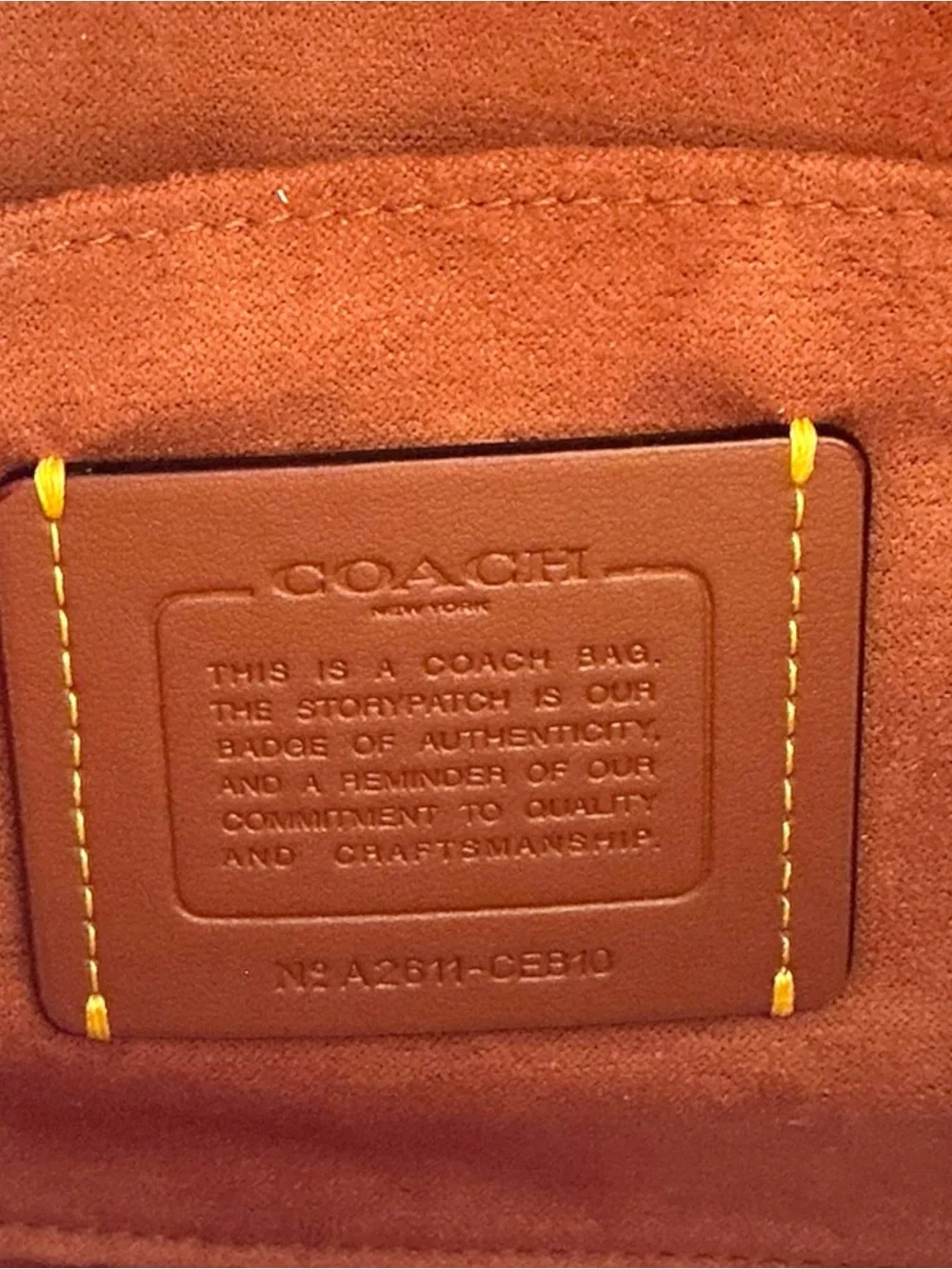 Coach Hadley Suede Crossbody Shoulder Bag Clay Brown CEB10 NWT